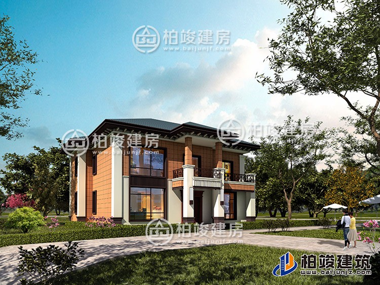 建筑效果图-新中式风格