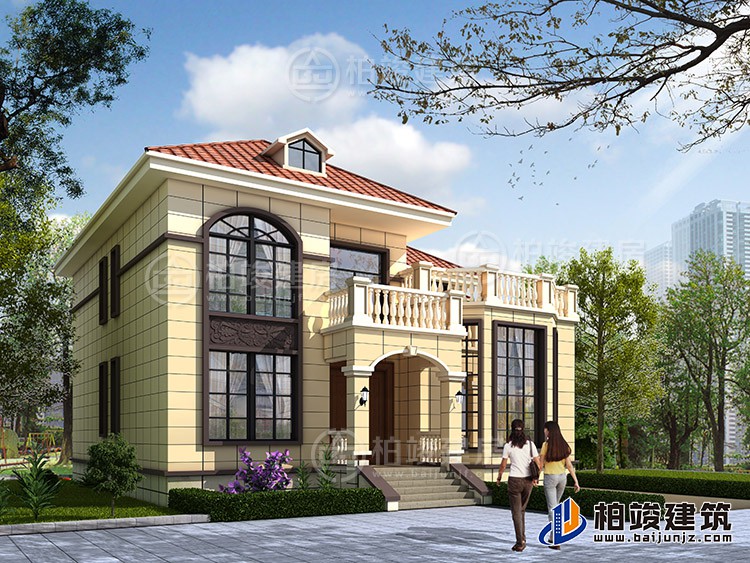 建筑效果图-简欧风格