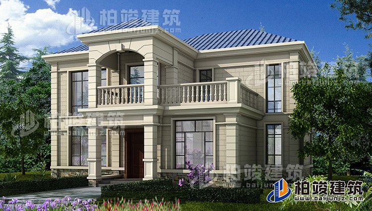 建筑效果图-简欧风格