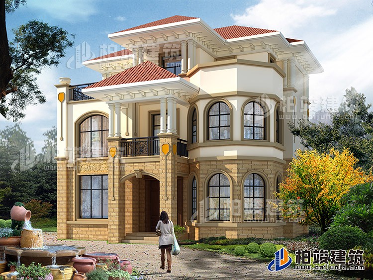 建筑效果图-简欧风格