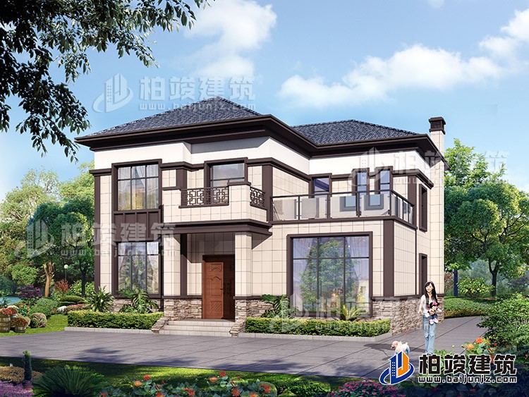 建筑效果图-新中式风格