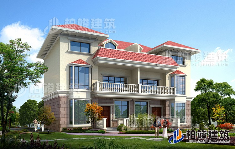 建筑效果图-简欧风格