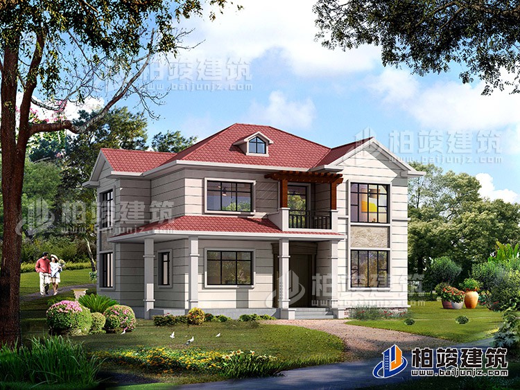 建筑效果图-简欧风格