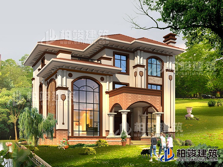 建筑效果图-简欧风格