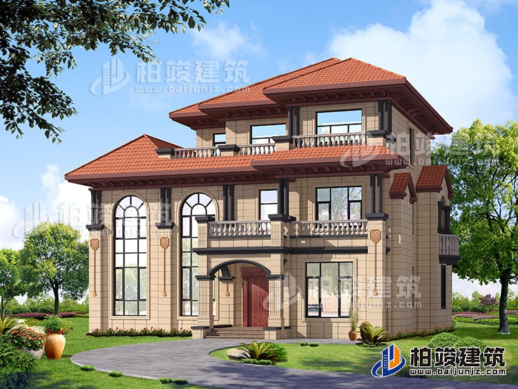 建筑效果图-简欧风格