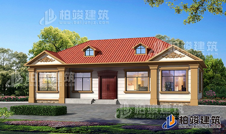 建筑效果图-简欧风格