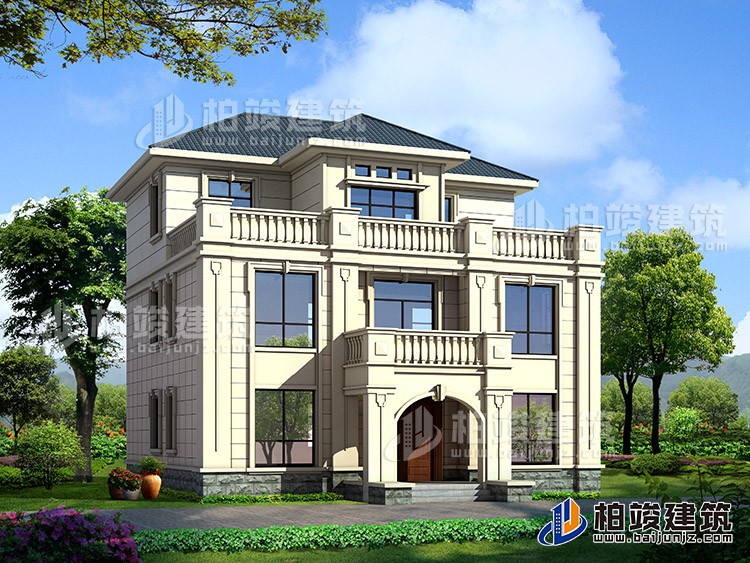 建筑效果图-简欧风格