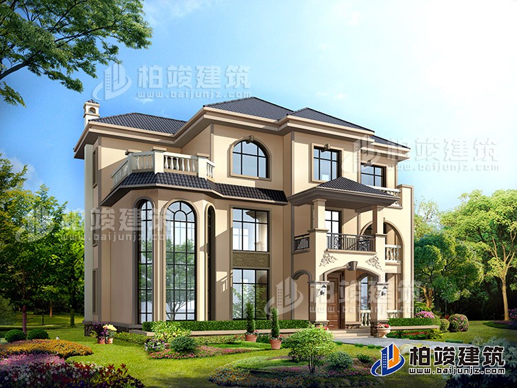 建筑效果图-简欧风格