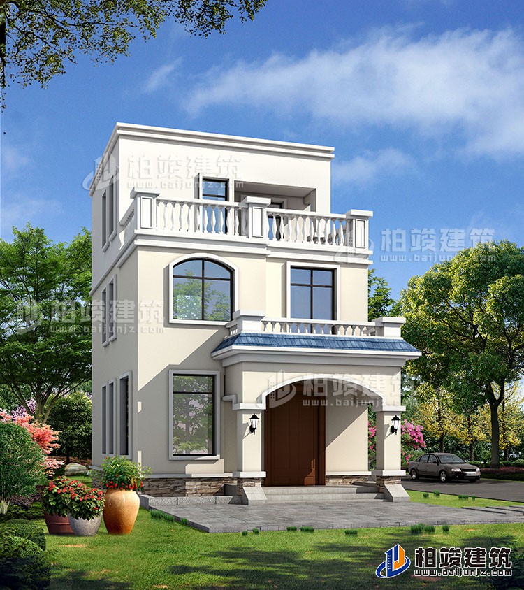 建筑效果图-简欧风格