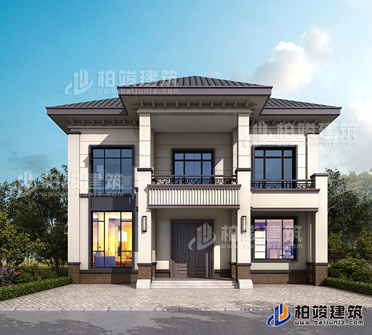 建筑效果图-简欧风格