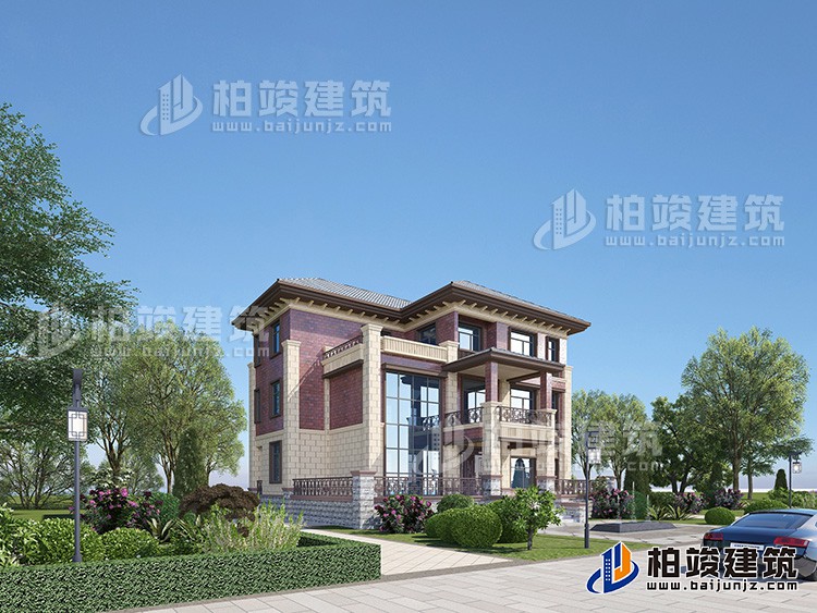 建筑效果图-简欧风格