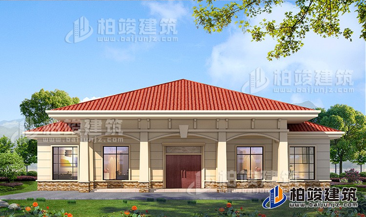 建筑效果图-简欧风格