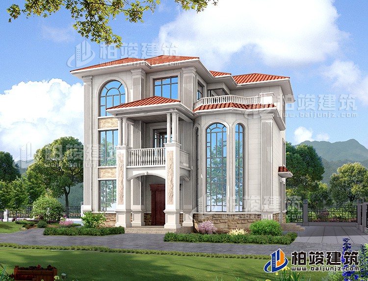 建筑效果图-简欧风格