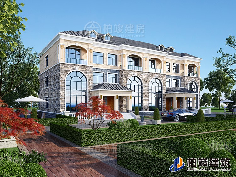 建筑效果图-简欧风格