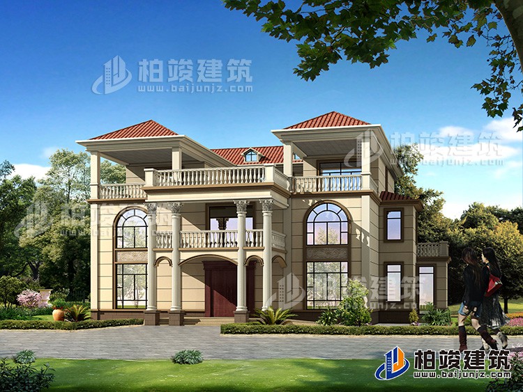 建筑效果图-简欧风格