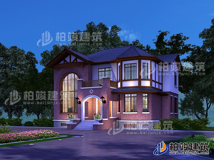 建筑效果图-美式风格