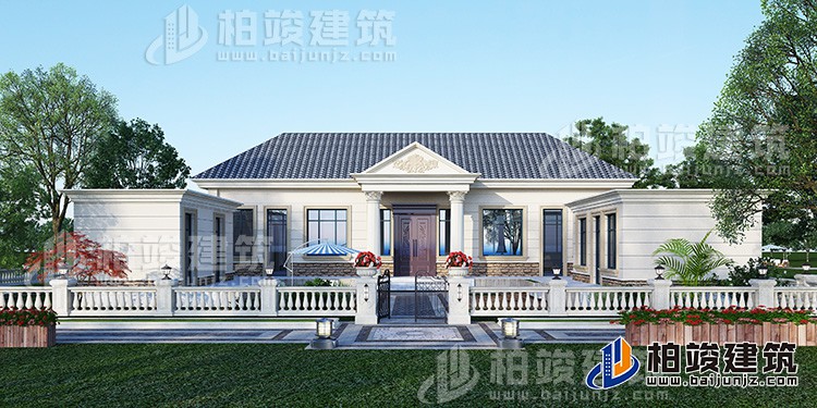 建筑效果图-简欧风格