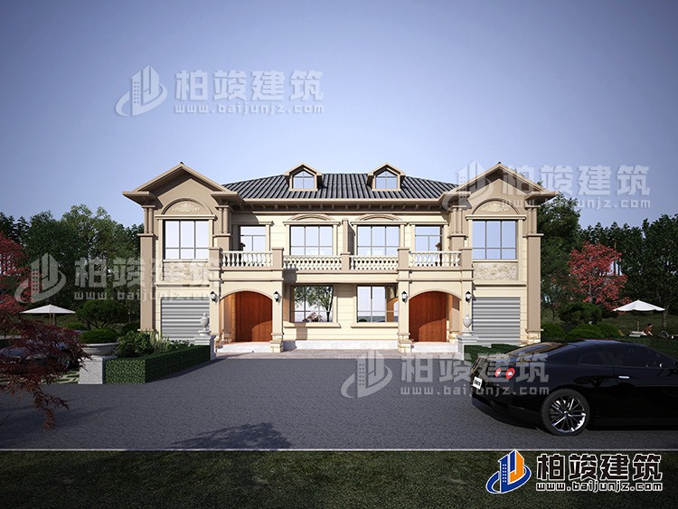 建筑效果图-简欧风格