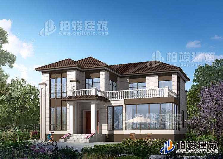 建筑效果图-简欧风格