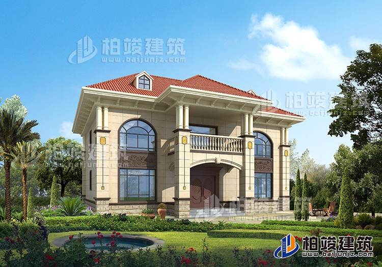 建筑效果图-简欧风格