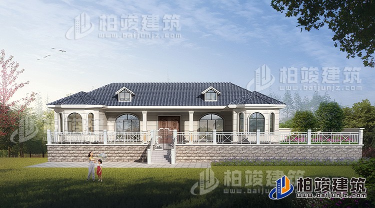 建筑效果图-简欧风格