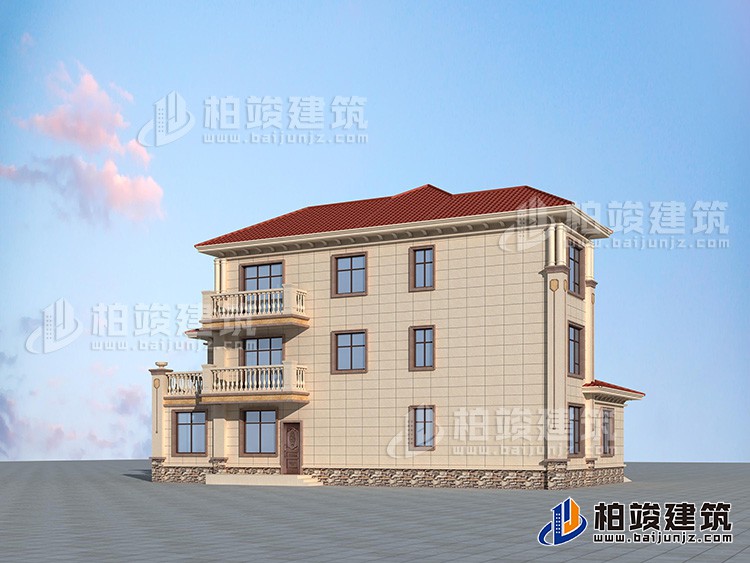 建筑效果图-简欧风格