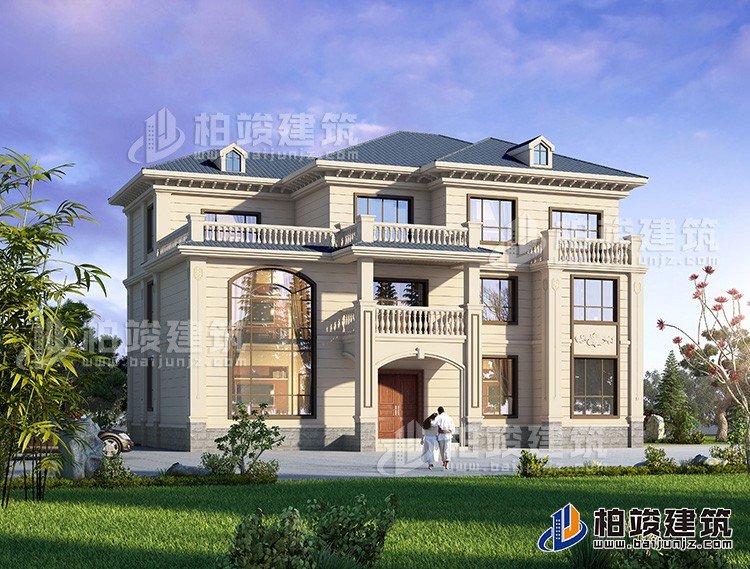 建筑效果图-简欧风格