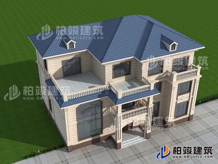 建筑效果图-简欧风格