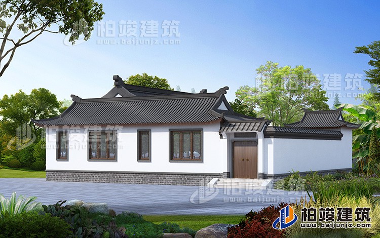 建筑效果图-新中式风格