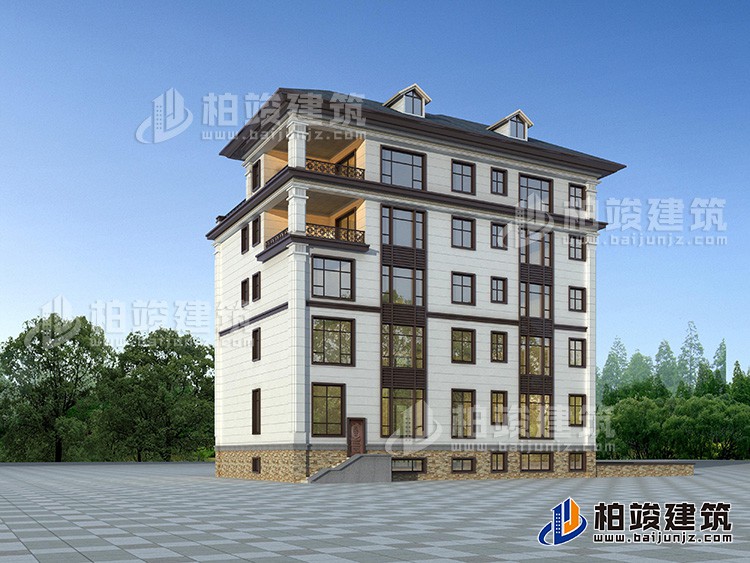 建筑效果图-新中式风格